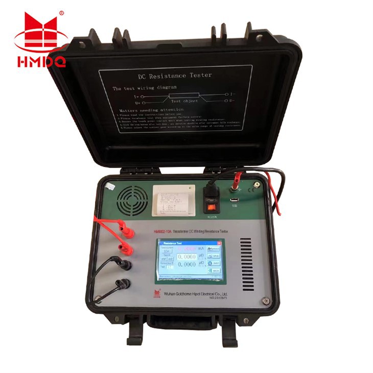 10A oprema za testiranje upora navitja transformatorja